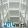Пластиковый погреб Polaris-L Д=2000 В=2450 круглый, горизонтальный вход